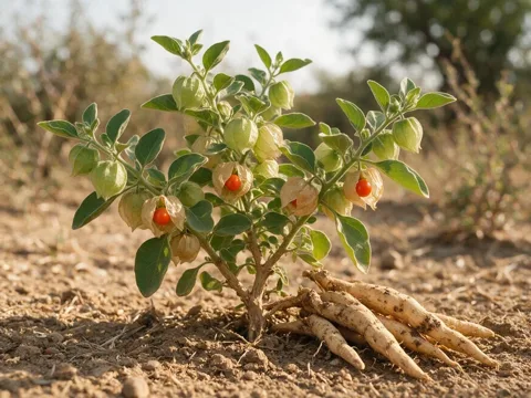 Ashwagandha root, SodaPeak ingredient for stress support